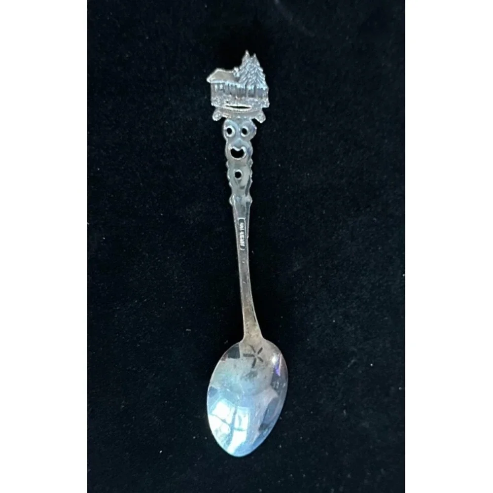 Vintage Antiko 100 4.25'' Baden Baden Germany Souvenir Spoon Collectible